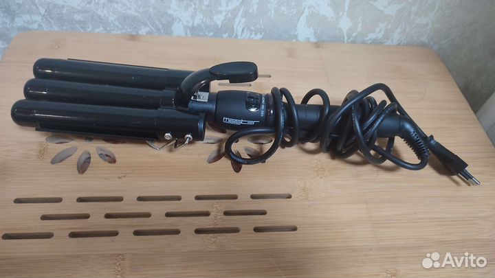 Плойка тройная для волос