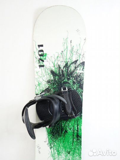 Сноуборд gang 163 см + крепления felice