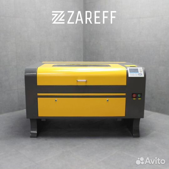 Лазерный станок Zareff Ruida 900х600мм 90x60 150W