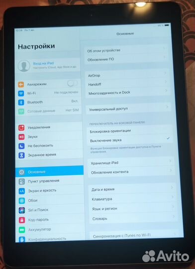 iPad air 1 32gb А1475 wi-fi+cellular