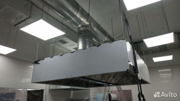 Вытяжка, вентиляция, монтаж и обслуживание, жестян