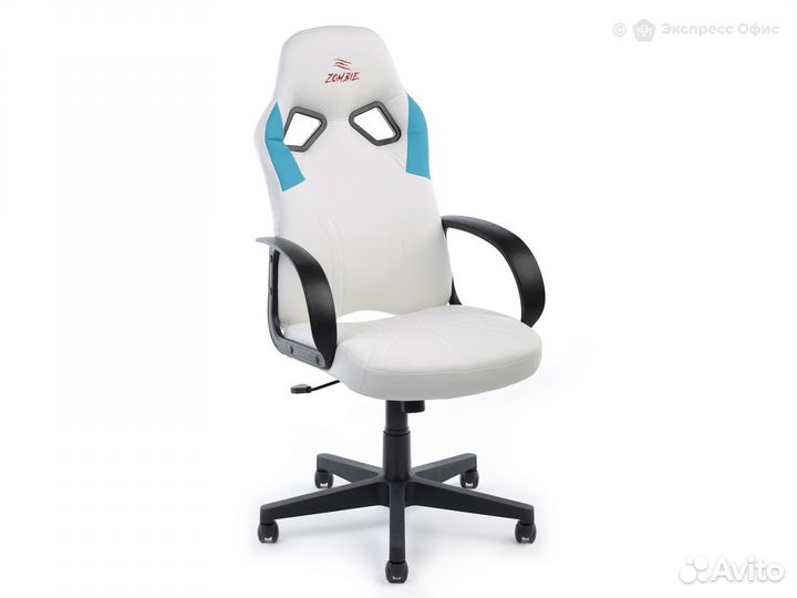 Кресло игровое Zombie Runner white