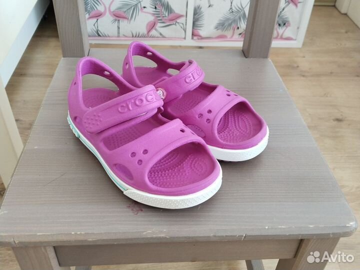Crocs C8 сандали для девочки