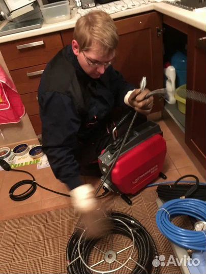 Услуги сантехника, устранение засоров