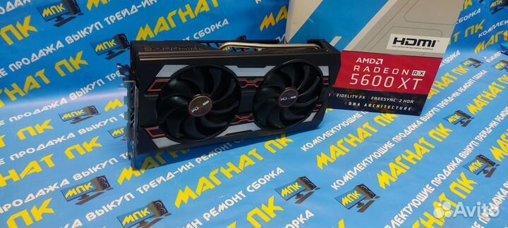 Видеокарта Sapphire AMD Radeon RX 5600 XT pulse