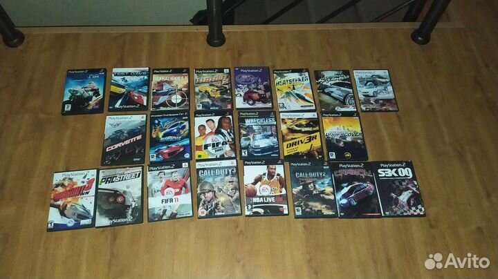 Игровые диски на ps2