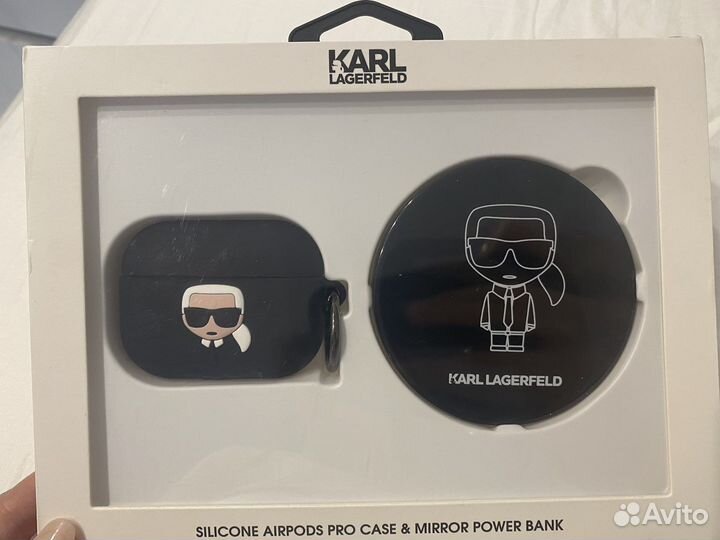 Силиконовый чехол для Airpods Pro и power bank