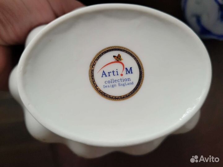 Вазы конфетницы Гусь хрустальный Arti M