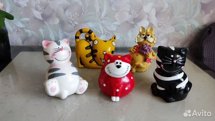 Статуэтки копилка - кот (кошка)
