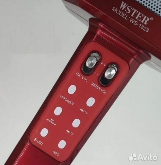 Беспроводной караоке микрофон wster 1828