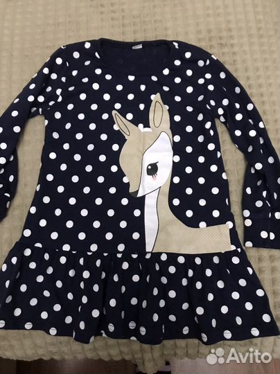 Вещи пакетом на девочку 110-116 см