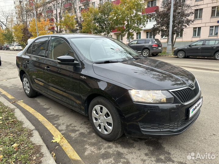 Skoda Rapid 1.6 МТ, 2019, 83 000 км
