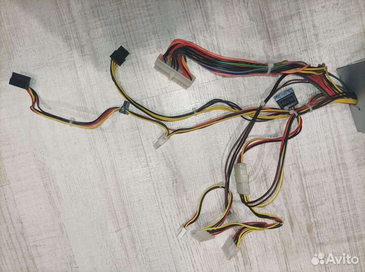 Блок питания asus ATX-500H c кабелем