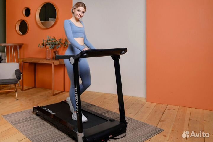 Беговая дорожка unix Fit Hi-tech F2 Dark Storm