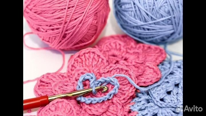Научу вязать крючком