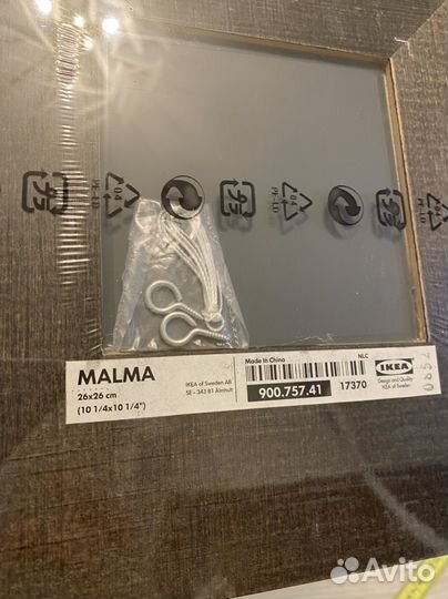 Зеркало декоративное в раме IKEA malma