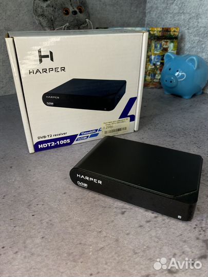 Приставка для цифрового тв Harper HDT2-1005 DVB-T2