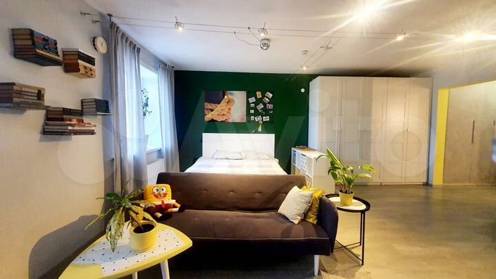 Квартира-студия, 43,4 м², 14/15 эт.