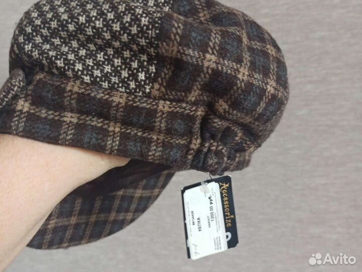 Кепка женская новая и кепка вязаная,Италия
