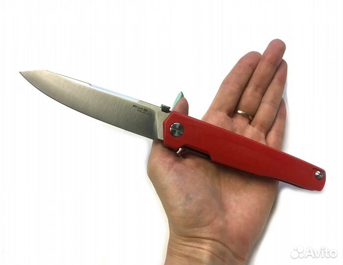 Раскладной нож Pike, Red Mr.Blade, сталь D2