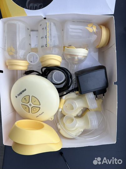 Молокоотсос электрический двойной medela