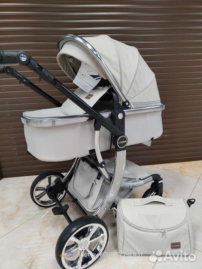 Новые коляски трансформеры в эко коже