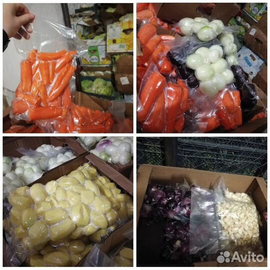 Чеснок очищенный в вакууме