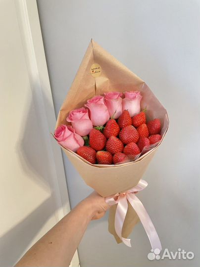 Букеты из Клубники