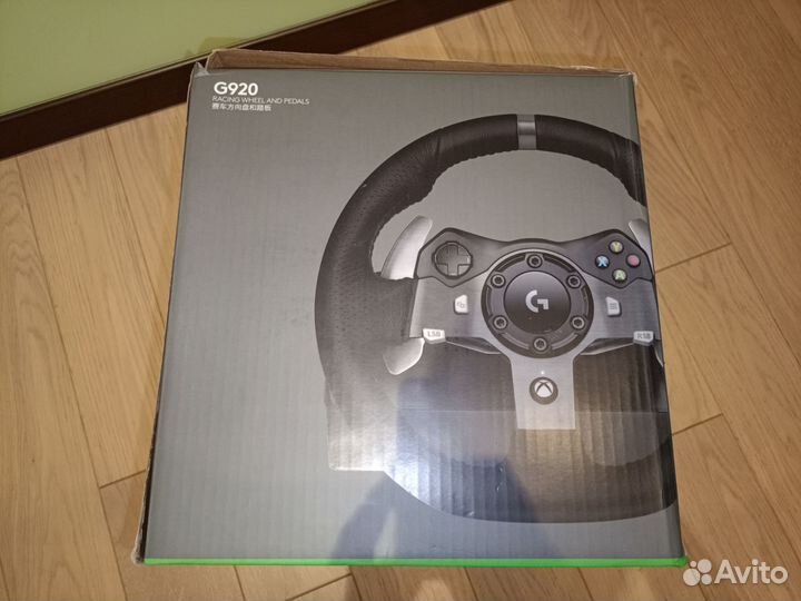 Руль logitech g920. В идеальном состоянии