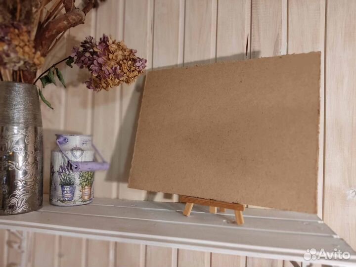 Этюд Храм в селе 20 на 30