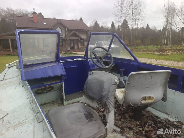 Прогресс4 с мотором yamaha 40 с прицупом