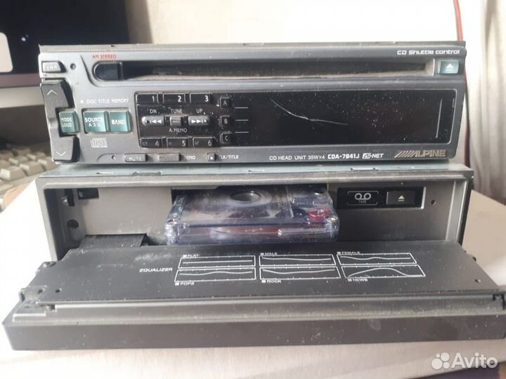 Автомагнитолы Alpine TDA-5641 и CDA-7841J