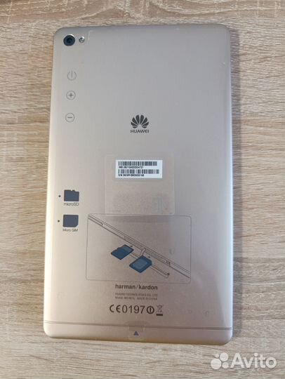 Планшет huawei m2-801l