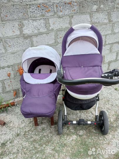 Коляска 2 в 1 adamex