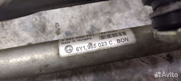 Трапеция дворников VAG