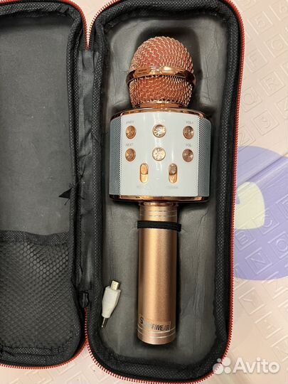 Караоке bluetooth микрофон