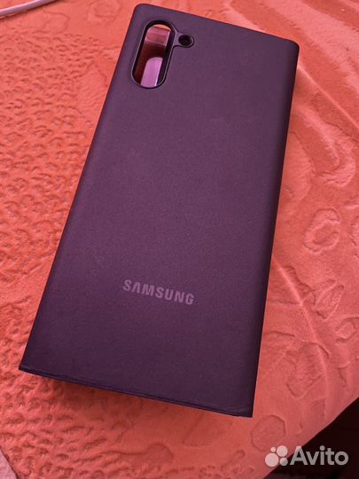 Чехол Smart Clear View Cover Samsung Note 10