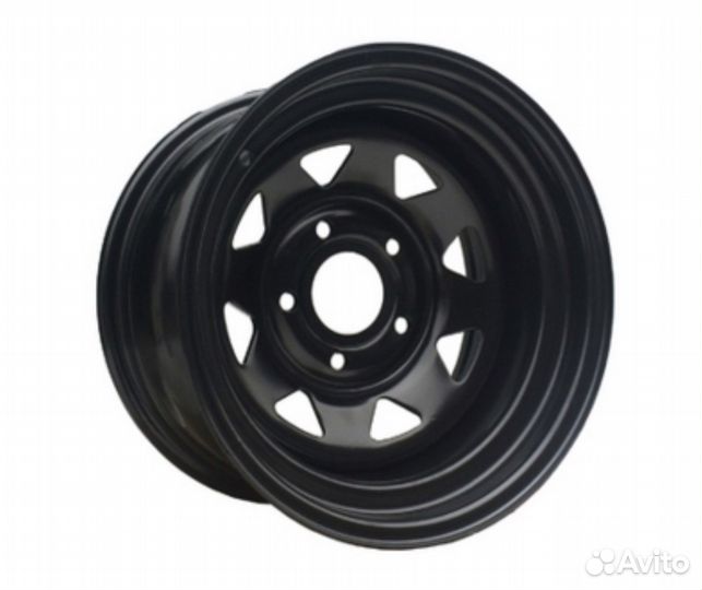 Диски ORW r15x7 5x139.7 et+25 черные Нива