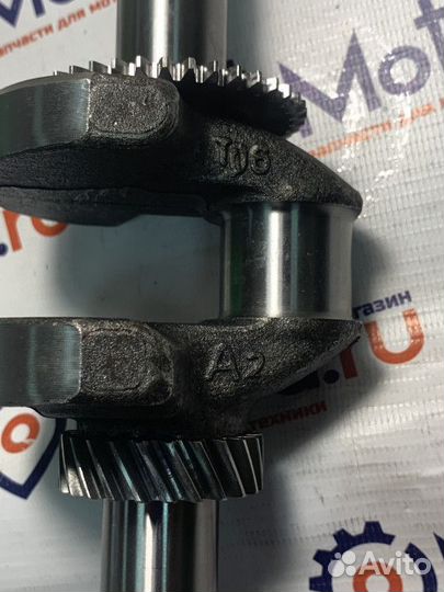 Коленвал 168F-2 (конический вал d20) для бензогене