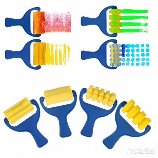 Набор валиков для детского творчества