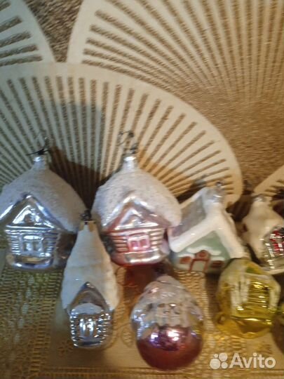 Елочные игрушки СССР