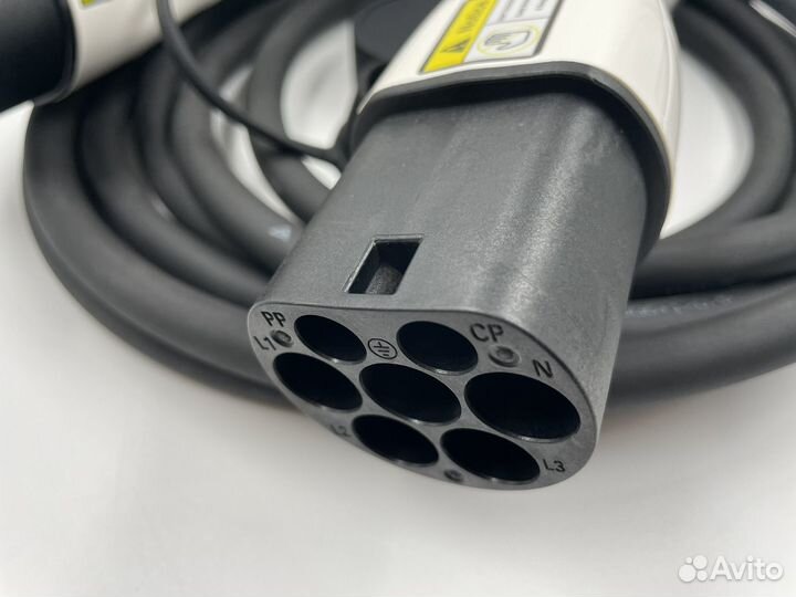 Кабель для зарядки электромобиля Type2 - GBT 7 кВт