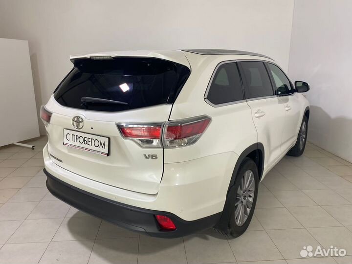 Toyota Highlander 3.5 AT, 2015, 137 444 км