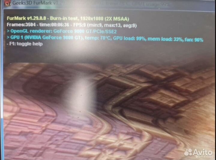 Видеокарта Asus GeForce 9800 GT 512