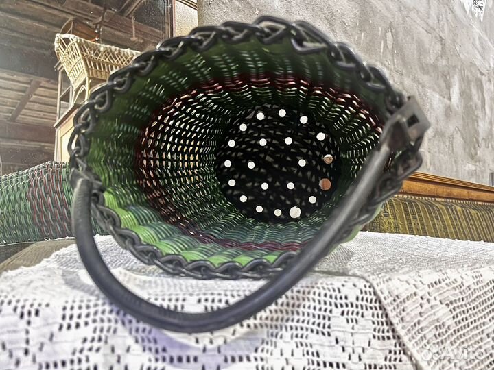 Корзина плетеная винтаж