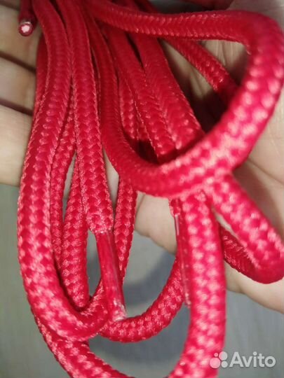 Шнурки Юнармия красные 140см под берцы