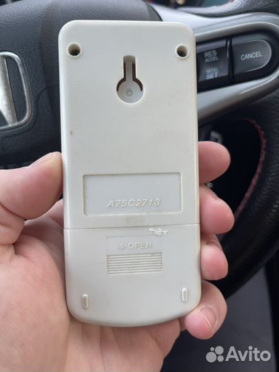 Пульт для сплит системы panasonic а75с2713