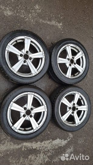 Диски литые б-у League R15 4x100 4шт или по 1шт