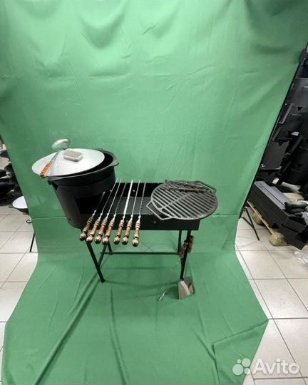 Мангал с подказанником