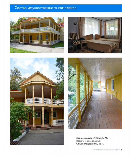 Недвижимость (санаторий) 12 684 м²